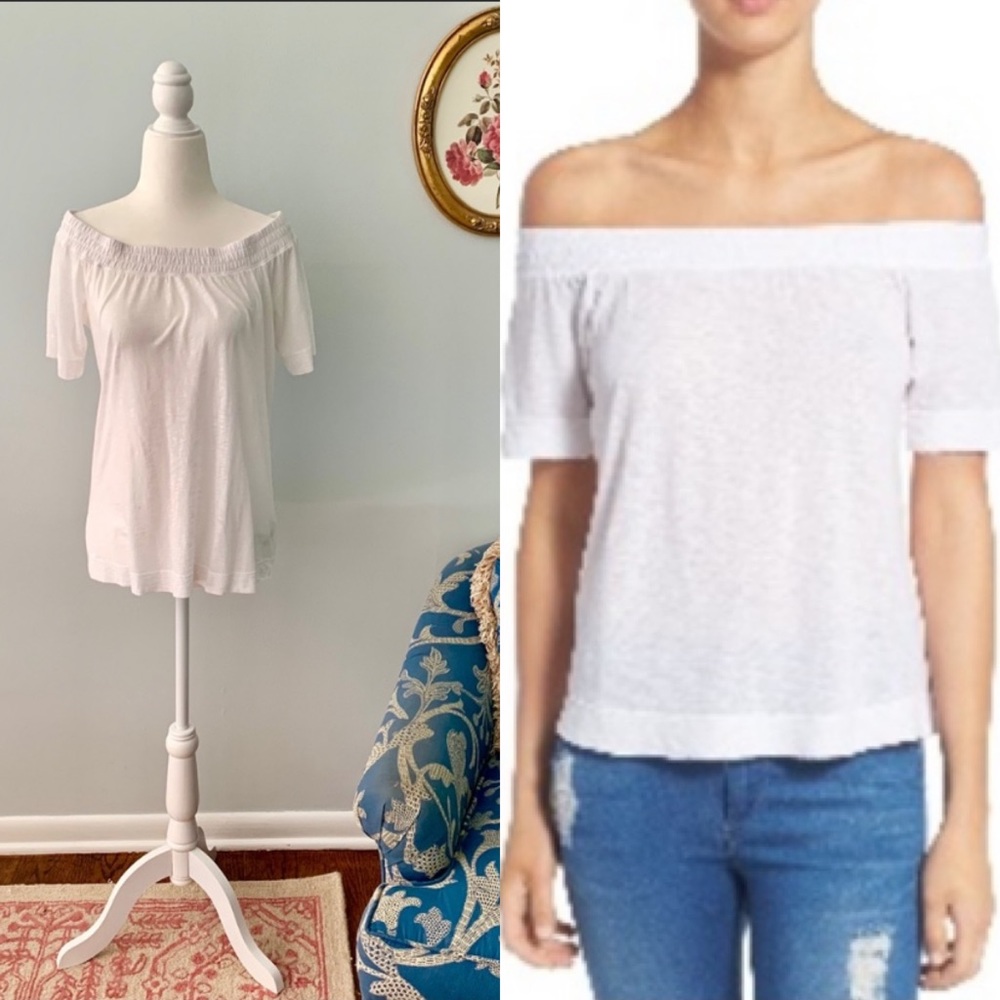 Splendid Slubknit Off the shoulder Top
